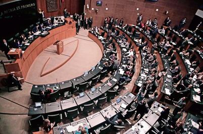 Senado cierra periodo con agenda apretada