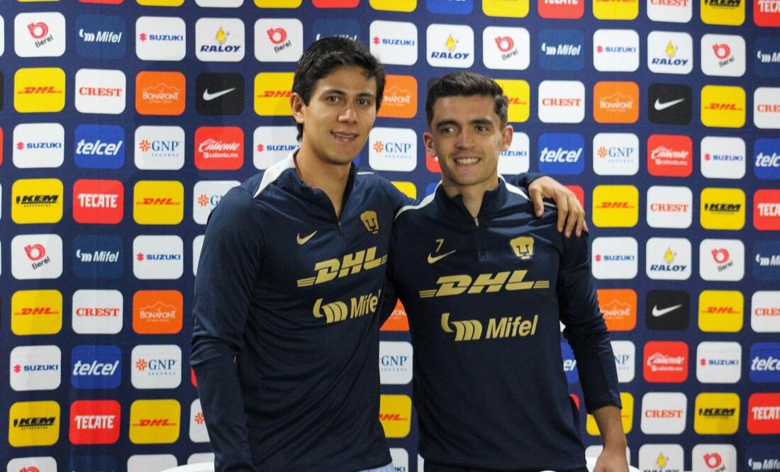 José Juan Macías y Rodrigo López en conferencia de prensa - Foto: Maritza Villagómez/El Gráfico