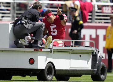 Trey Lance sufre fractura de tobillo en juego ante Seahawks