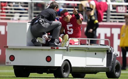 Trey Lance sufre fractura de tobillo en juego ante Seahawks