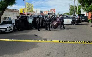 Persecución tras robo de una camioneta, desata balacera en calles de Culiacán; hay dos detenidos