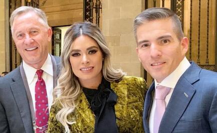 Copia el look de terciopelo de Galilea Montijo para la comida presidencial