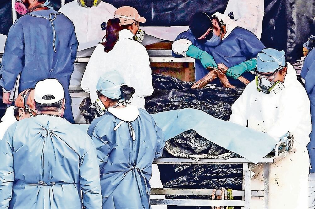 Anomalías. En marzo de 2014 la fiscalía inhumó en Tetelcingo de forma irregular más de 100 cuerpos del Servicio Médico Forense (ARCHIVO EL UNIVERSAL)