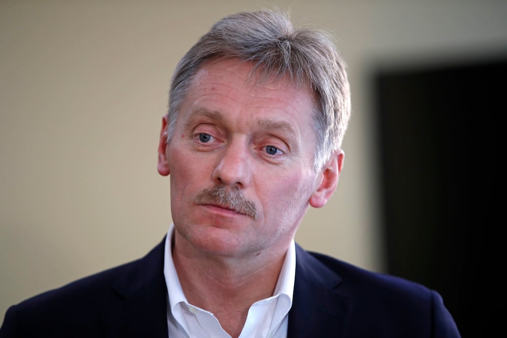 Dmitry Peskov, vocero del presidente ruso Vladimir Putin (Foto: AP)