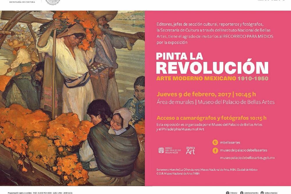 La ofrenda, 1913, obra de Saturnino Herrán, que estará en Pinta la Revolución (CORTESÍA INBA)