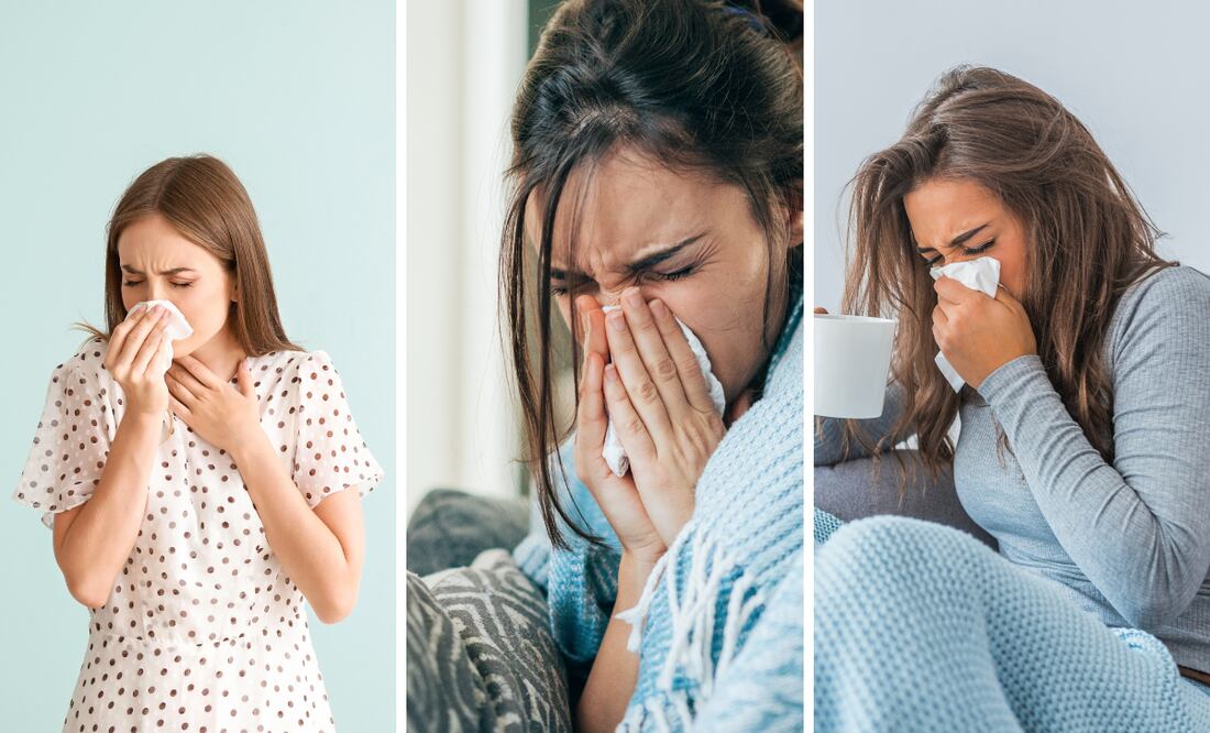 Distinguir entre un resfriado común, gripe o alergias puede ser complicado, pero comprender las características de cada uno ayuda a identificar el tratamiento correcto. Foto:: El Universal