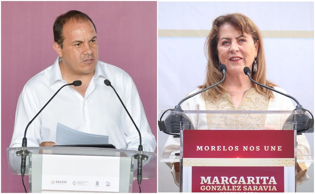 Margarita González Saravia endosó al gobierno de Cuauhtémoc Blanco la demanda del sector de transportistas. Fotos: Especiales