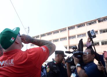 Andy Ruiz visitó penal de Topo Chico