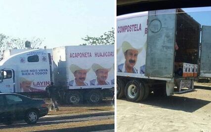 Acusan a 'Layín' de buscar votantes con televisiones