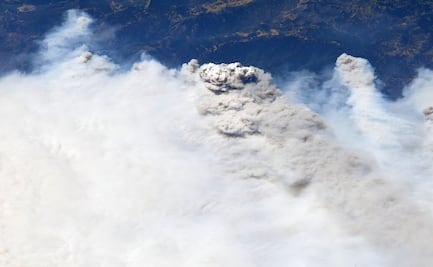 Así se ven los incendios de California desde el espacio