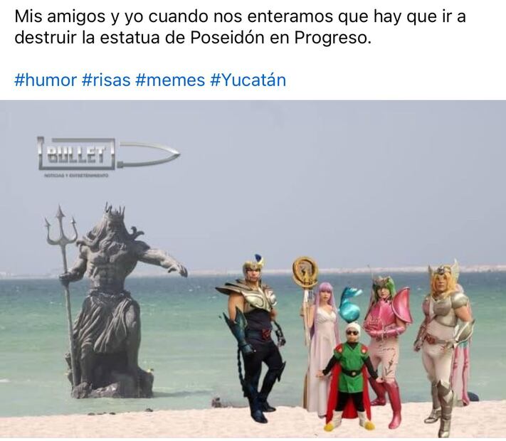 Memes Poseidón. Foto: Captura de pantalla