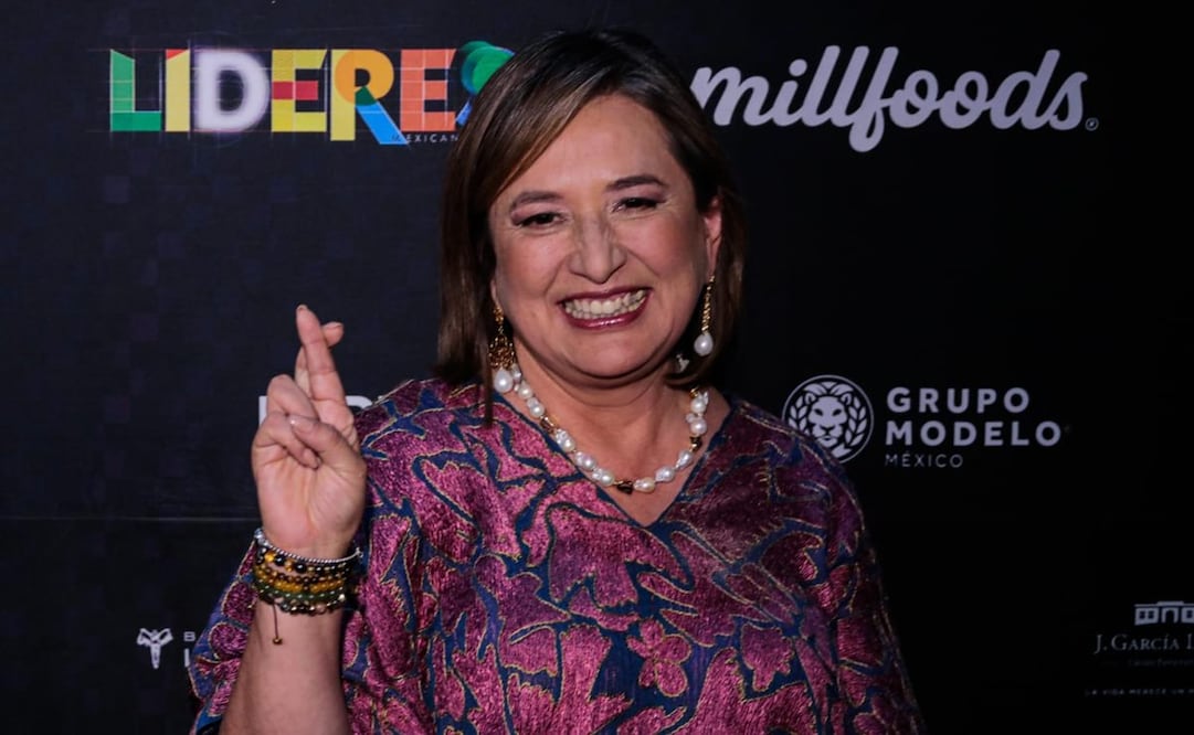 Xochitl Gálvez en la 16 edición de “Los 300 líderes más influyentes de México”. Foto: Gabriel Pano/EL UNIVERSAL