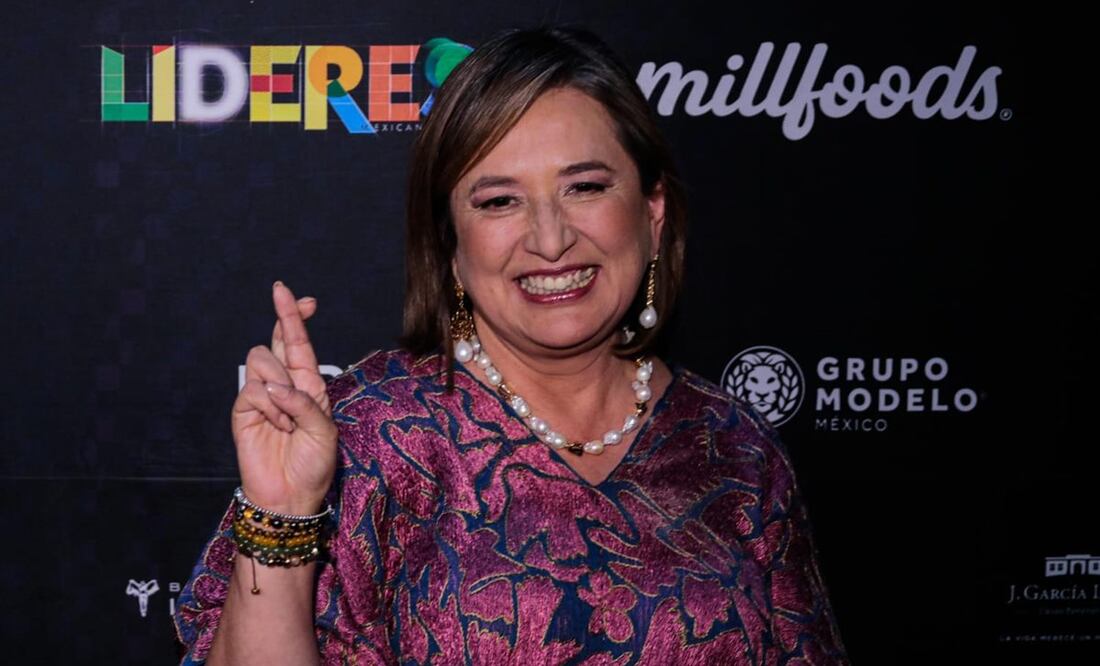 Xochitl Gálvez en la 16 edición de “Los 300 líderes más influyentes de México”. Foto: Gabriel Pano/EL UNIVERSAL