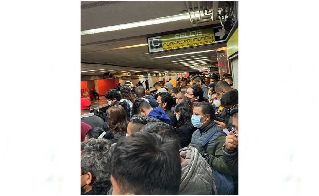 Lluvias provocan retrasos en 7 líneas del Metro