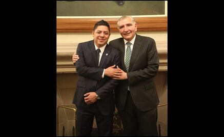 Adán Augusto López reconoce labor de Ricardo Gallardo como mandatario de SLP