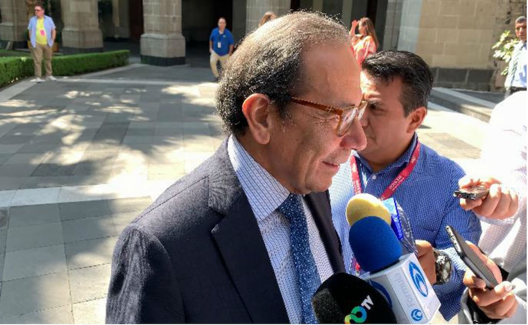 Presidente del Consejo Coordinador Empresarial (CCE), Carlos Salazar Lomelín. Foto: Alberto Morales