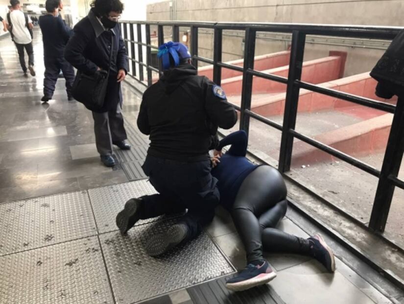 FOTOS: Presencia de Guardia Nacional en el Metro CDMX sorprende a los capitalinos