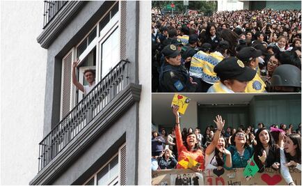 Fans le cantan "Cielito lindo" a One Direction