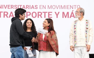 Clara Brugada entrega cerca de 20 mil apoyos para transporte a universitarios; ya suman 100 mil beneficiarios, asegura