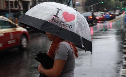 Otra tarde de lluvias en la Ciudad de México