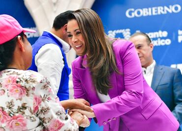 Gobernadora de Aguascalientes presenta programa “Bienvenido Gigante”; brinda apoyo a deportados de EU