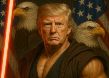 Trump se une al “lado oscuro de la Fuerza”; celebra el día de Star Wars como Sith