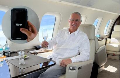 Salinas Pliego bromea con medidas del AICM para taxis de aplicación; planea usar "RichieUber"