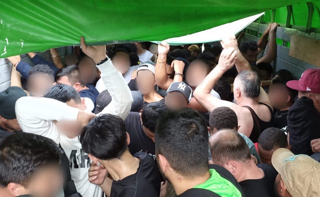 Instituto Nacional de Migración detiene a 123 migrantes en Chiapas. Foto: Cortesía INM