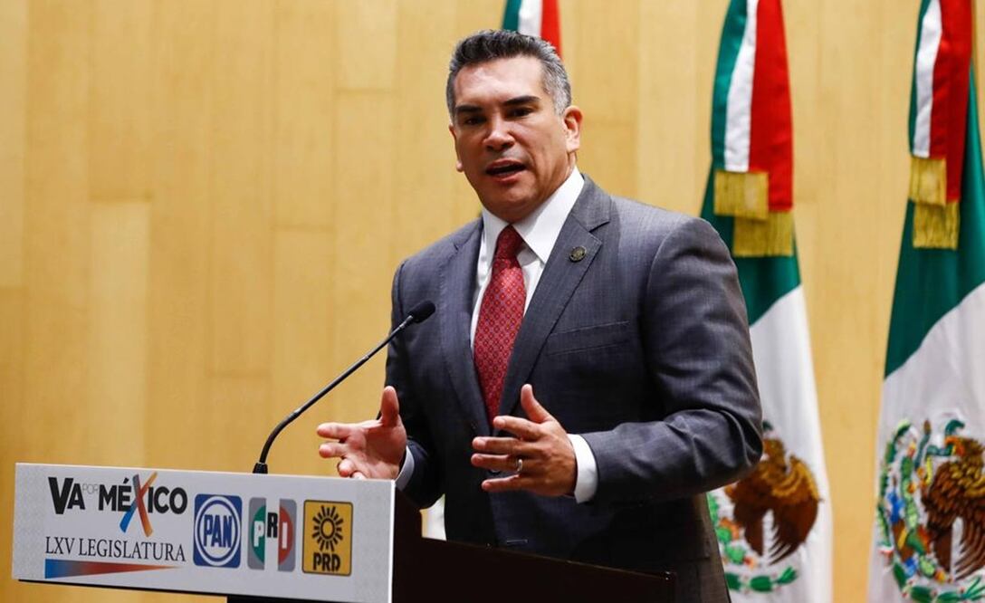 Alejandro Moreno Cárdenas, afirmó que el grupo parlamentario del tricolor en la Cámara de Diputados está listo para votar en contra de la reforma electoral. Foto: archivo/EL UNIVERSAL