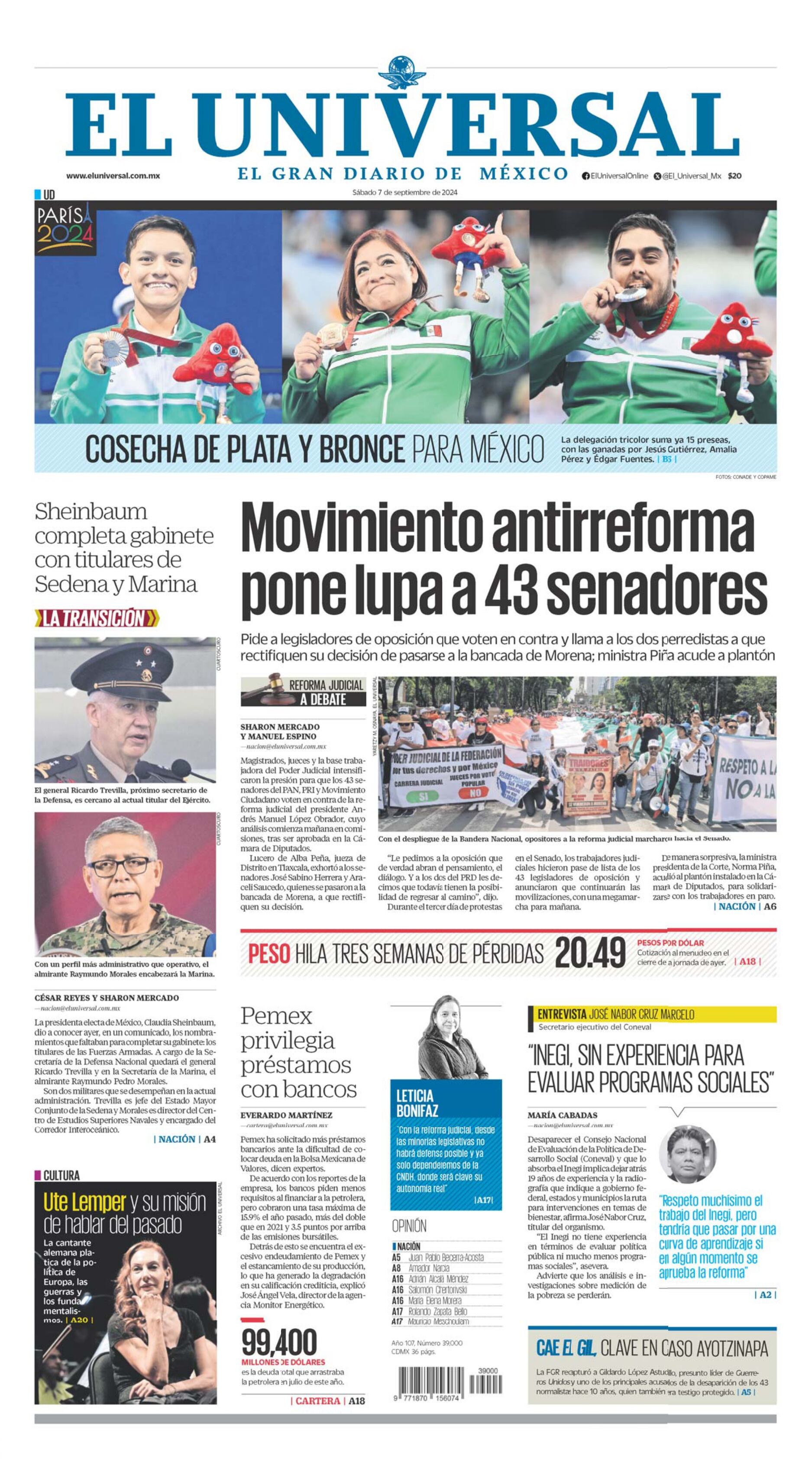 Portada impresa