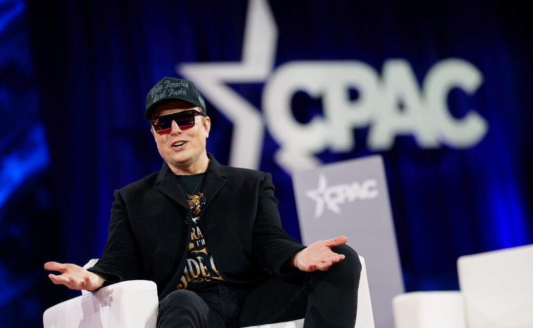 El empresario y funcionario especial del gobierno estadounidense Elon Musk habla en la Conferencia de Acción Política Conservadora (CPAC) 2025 en National Harbor, Maryland, EU, el 20 de febrero de 2025. La Conferencia de Acción Política Conservadora es una conferencia política anual a la que asisten activistas conservadores y funcionarios electos de todo Estados Unidos y más allá. Foto: EFE