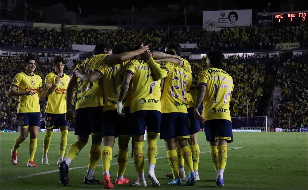 América continúa en modo aplastante y le pasó por encima a Tigres para mantener el superliderato de la Liga MX / FOTO: Yaretzy M. Osnaya