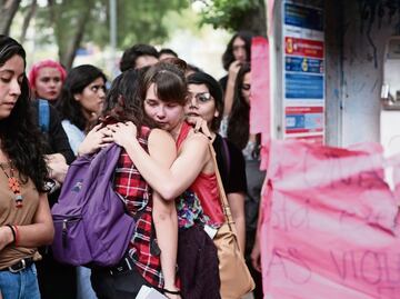 “Fue feminicidio”, gritan mujeres en CU