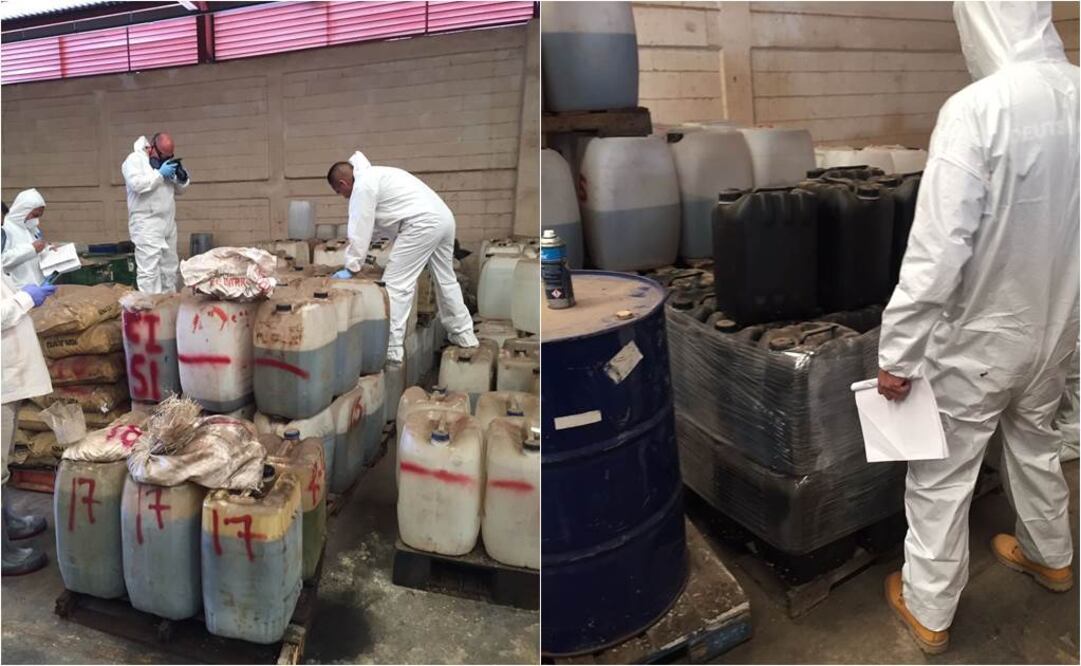 PGR destruye más 16 toneladas de sustancias químicas en Sinaloa