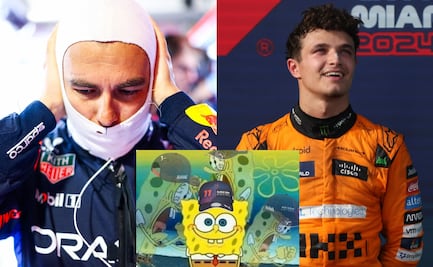 Checo Pérez y los mejores MEMES del Gran Premio de Miami