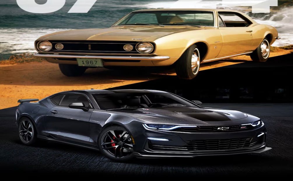 Desde los años 60, el Camaro destacó en el segmento de los muscle-car. Foto: Chevrolet
