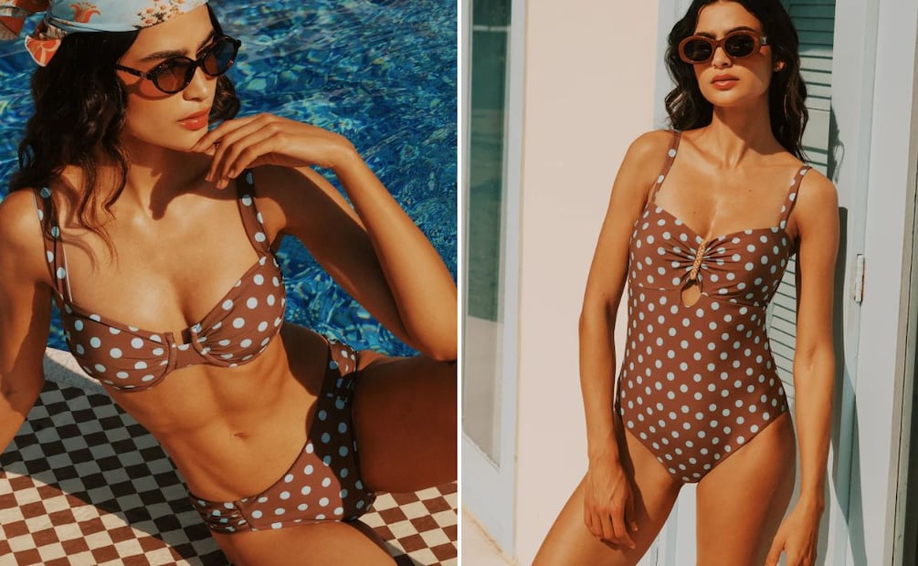 El aire vintage de los lunares tiene un encanto que cautiva en 2026. Foto: Especial