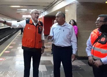 Trabajos de pintura en línea 3 del Metro reportan 70% de avance, destaca Guillermo Calderón durante recorrido