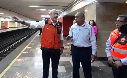 Trabajos de pintura en línea 3 del Metro reportan 70% de avance, destaca Guillermo Calderón durante recorrido