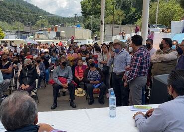 Alcaldía Cuajimalpa anuncia que Sacmex será responsable del abastecimiento y reparto del agua en las colonias