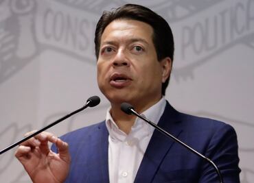 Mario Delgado rechaza financiamiento en marcha pro AMLO; reconoce movilización de estructura de Morena