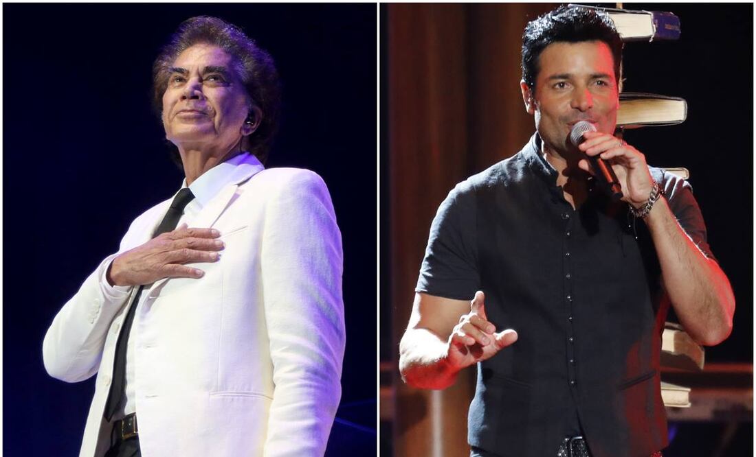 José Luis Rodríguez "El Puma" y Chayanne / Foto: Agencias