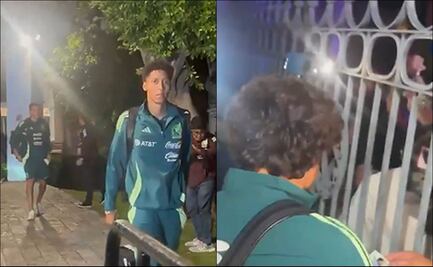 VIDEO: La Selección Mexicana llegó a Puebla y solamente un jugador se paró a saludar a los aficionados
