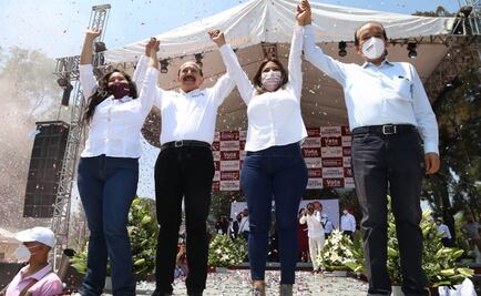 Candidato de Morena a la alcaldía de Iztacalco realiza cierre de campaña