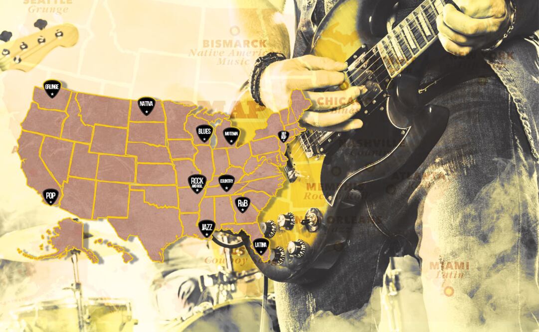 El viaje incluye una visita a Seattle, la ciudad donde surgió la banda Nirvana.