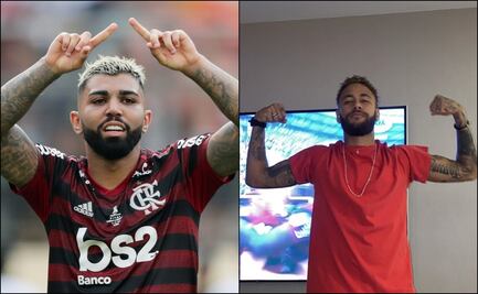 Así festejó Neymar el gol Gabriel Barbosa en Copa Libertadores