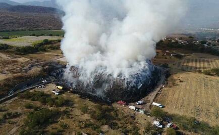 Incendio en basurero de Yautepec, apagado en 60%