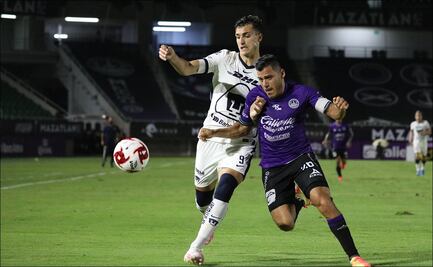 Mazatlán y Pumas dan aburrido empate en el Kraken