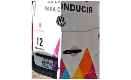 Roban camioneta de la Secretaría de Movilidad mexiquense en Teoloyucan