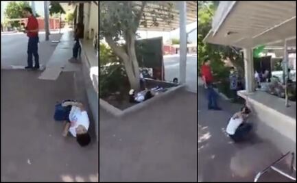 "¡Pecho abajo, protéjanse!": maestro de primaria hace simulacro de balacera en Guaymas, Sonora
